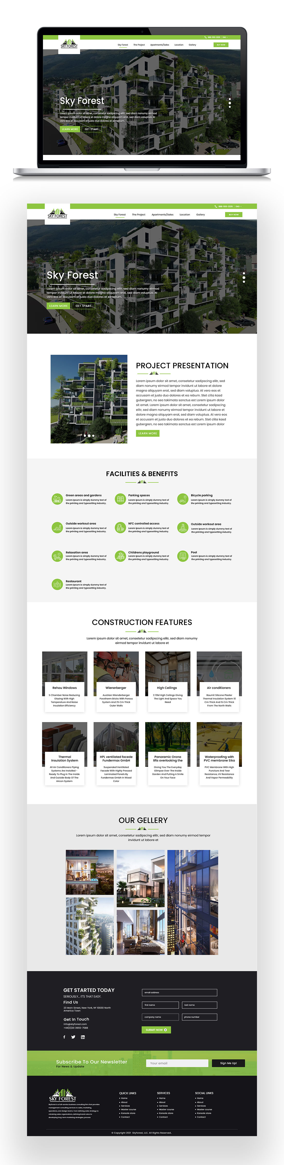 Web Design by Adeel Rahman for Belfild Sofia EOOD | Design #26545589