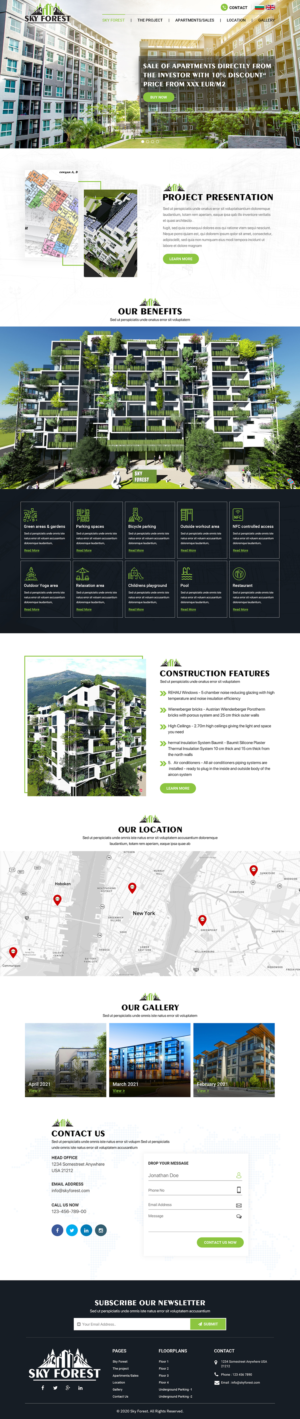 Web Design by Titan Eagle for Belfild Sofia EOOD | Design: #26534038