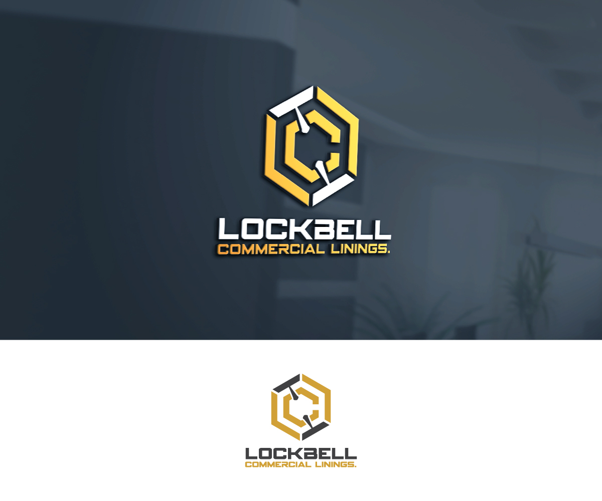 Logo Design by MaToTiPiLa for LOCKBELL Commercial Linings | Design #26535326
