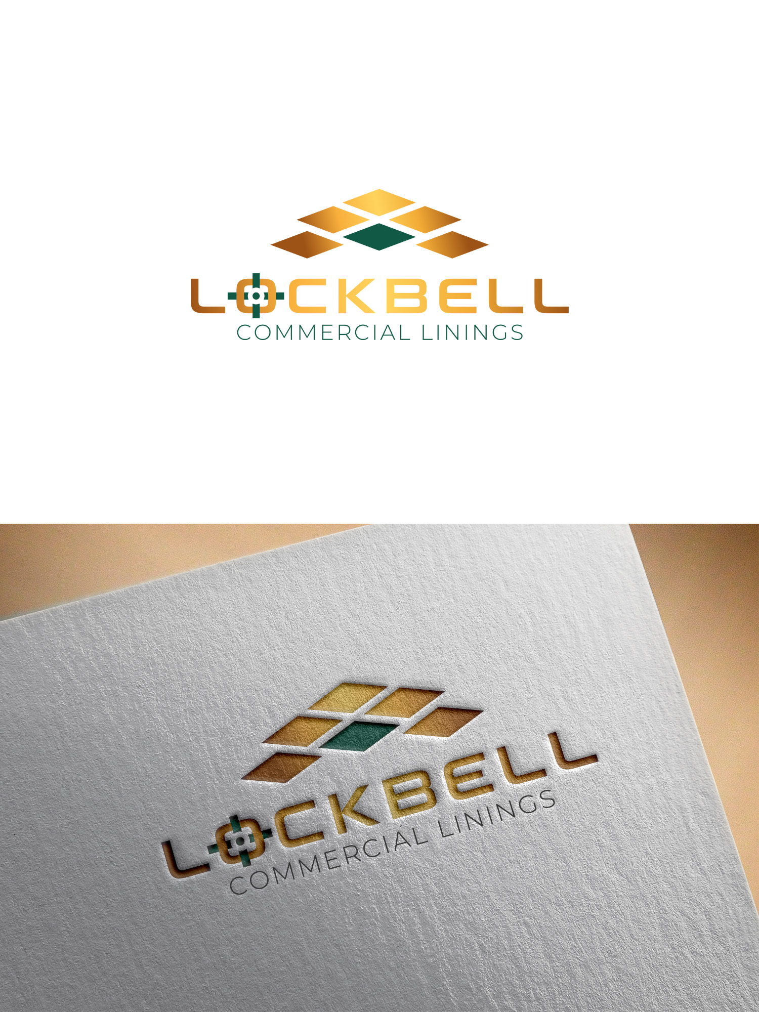 Logo Design by Arun 25 for LOCKBELL Commercial Linings | Design #26537811