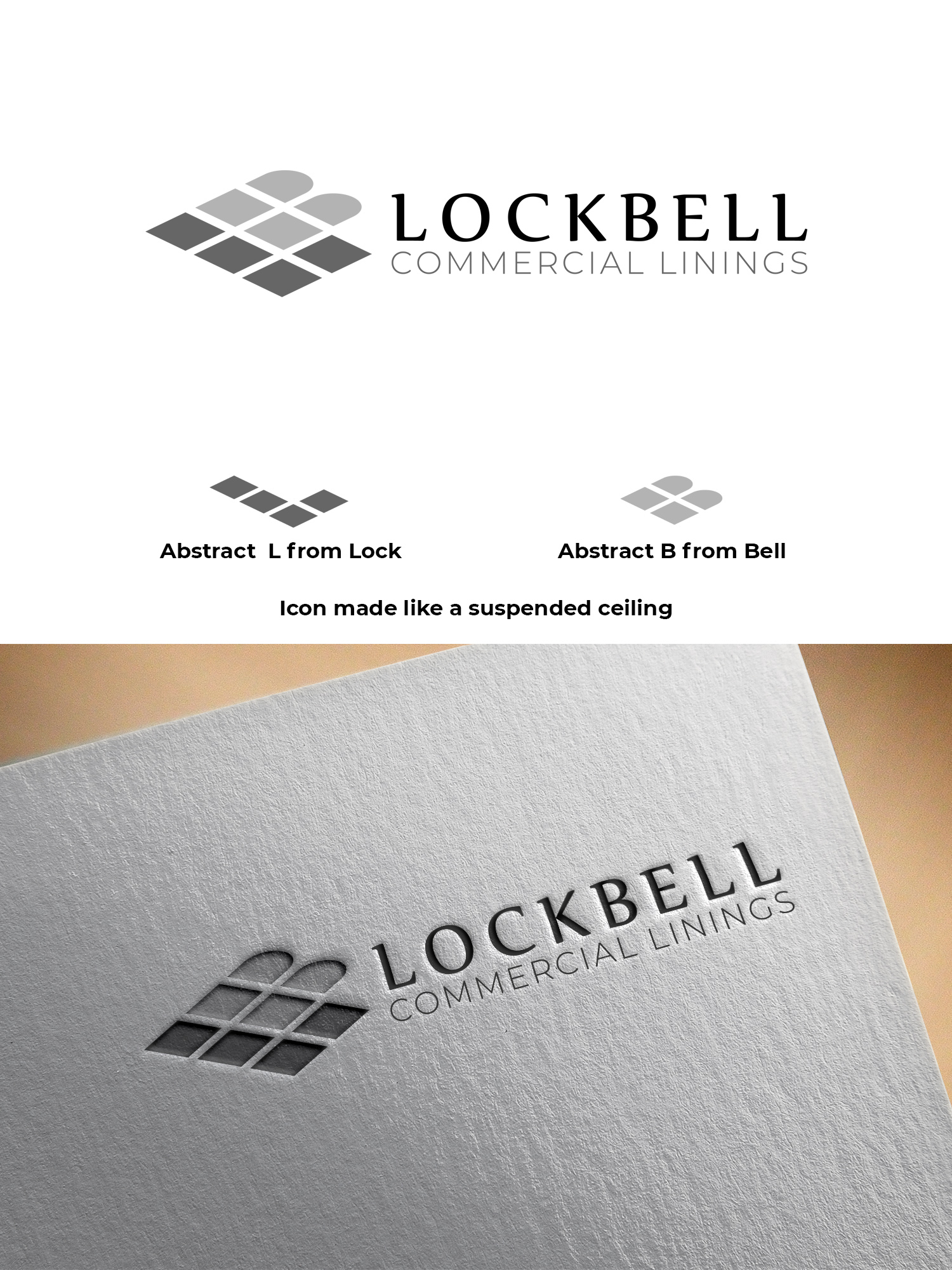 Logo-Design von Arun 25 für LOCKBELL Commercial Linings | Design #26544059