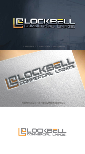 Logo-Design von graphicevolution für LOCKBELL Commercial Linings | Design: #26532182