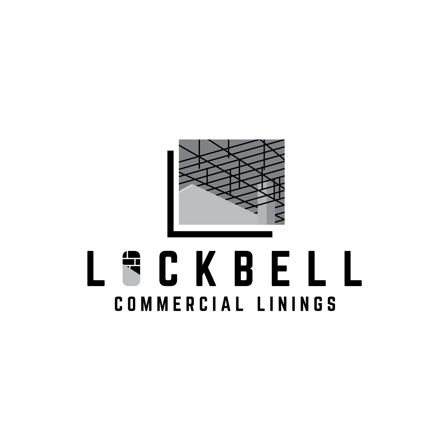 Logo Design by geni for LOCKBELL Commercial Linings | Design #26537143
