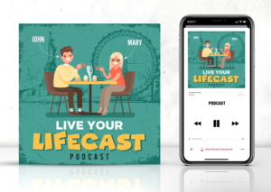 Podcast Design by colourstreak for this project | Design: #26577876