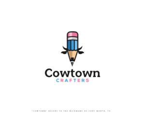 Cowtown Crafters | Logo-Design von Fat Bat Man