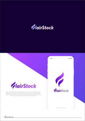 FlairStock | Logo Design by Dickythx16