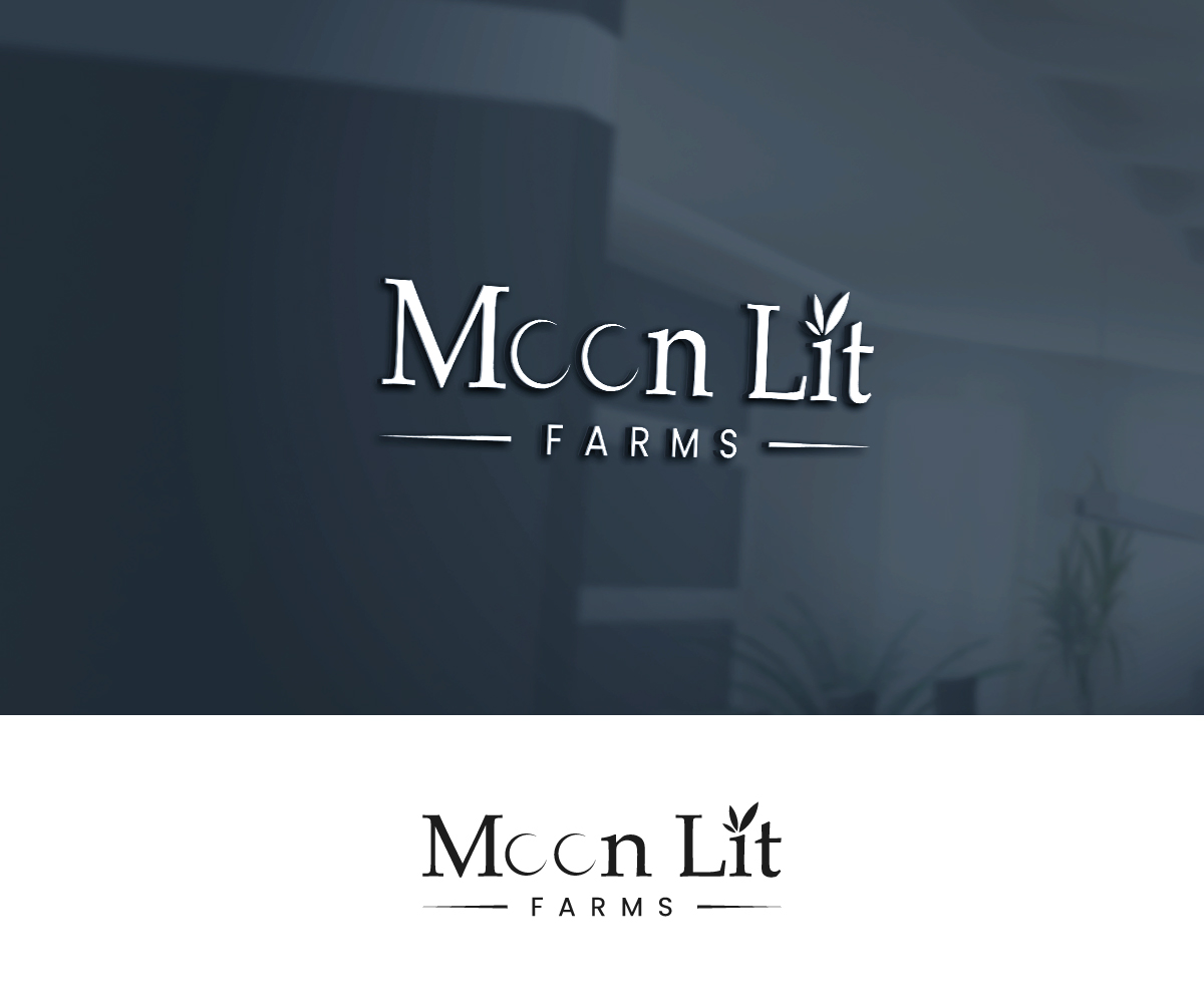 Design de Logo par MaToTiPiLa pour Moon Lit Farms  | Design #26535335