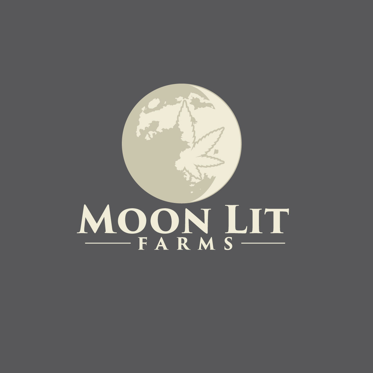 Logo Design by Jennifer© for Moon Lit Farms  | Design #26541603