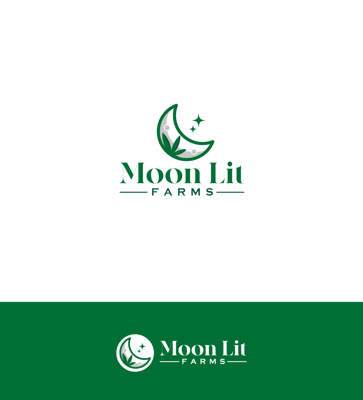 Design de Logo par Fat Bat Man pour Moon Lit Farms  | Design #26535897