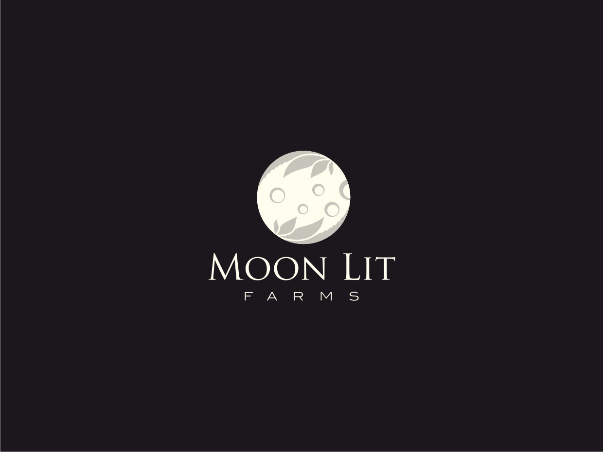Logo Design by Atvento Graphics for Moon Lit Farms  | Design #26549621