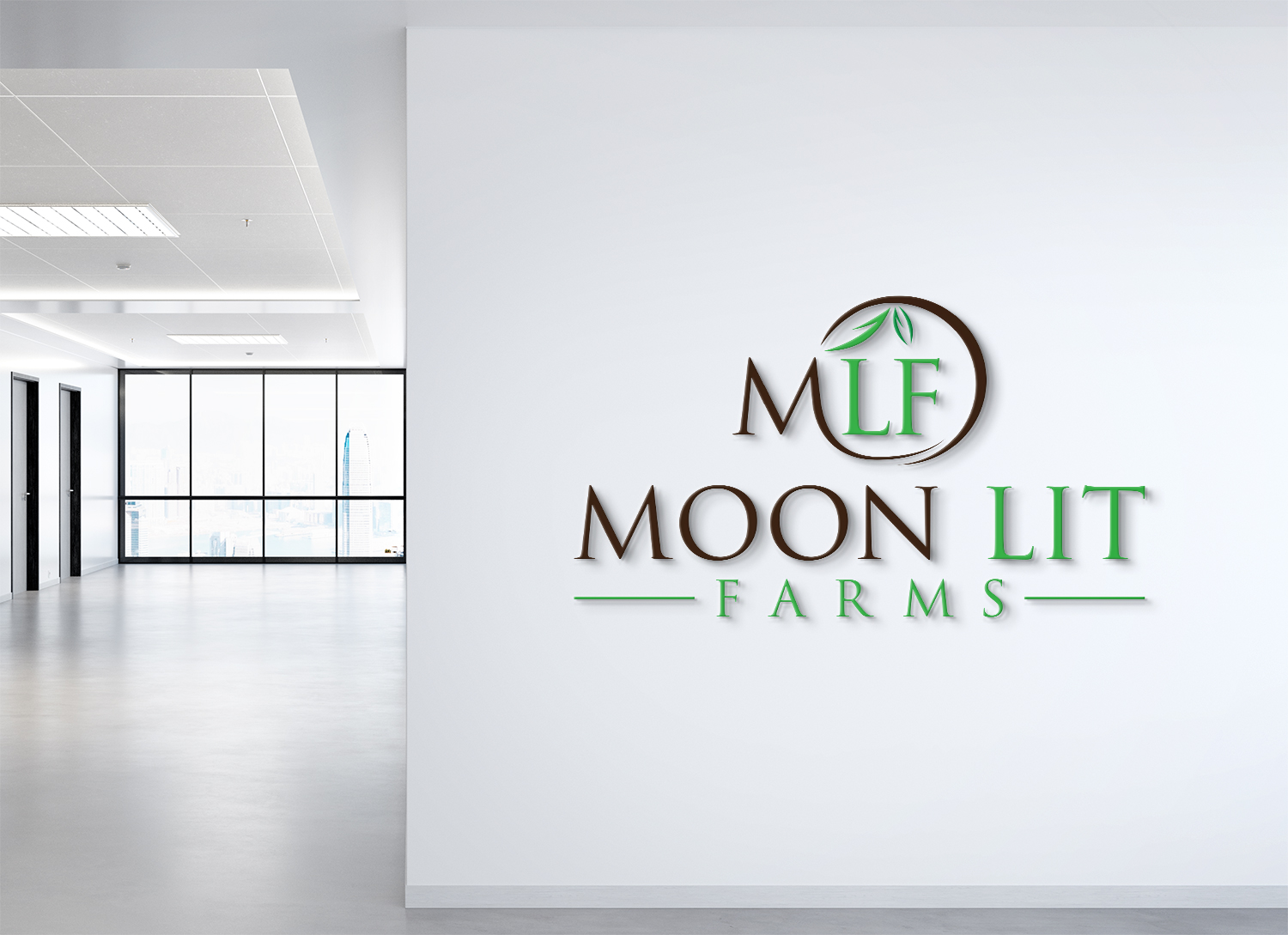Logo Design by Deziners Zone for Moon Lit Farms  | Design #26538995