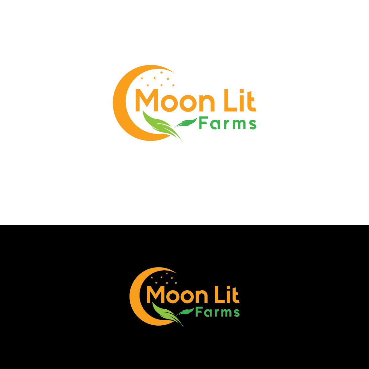Logo Design by Deziners Zone for Moon Lit Farms  | Design #26539009