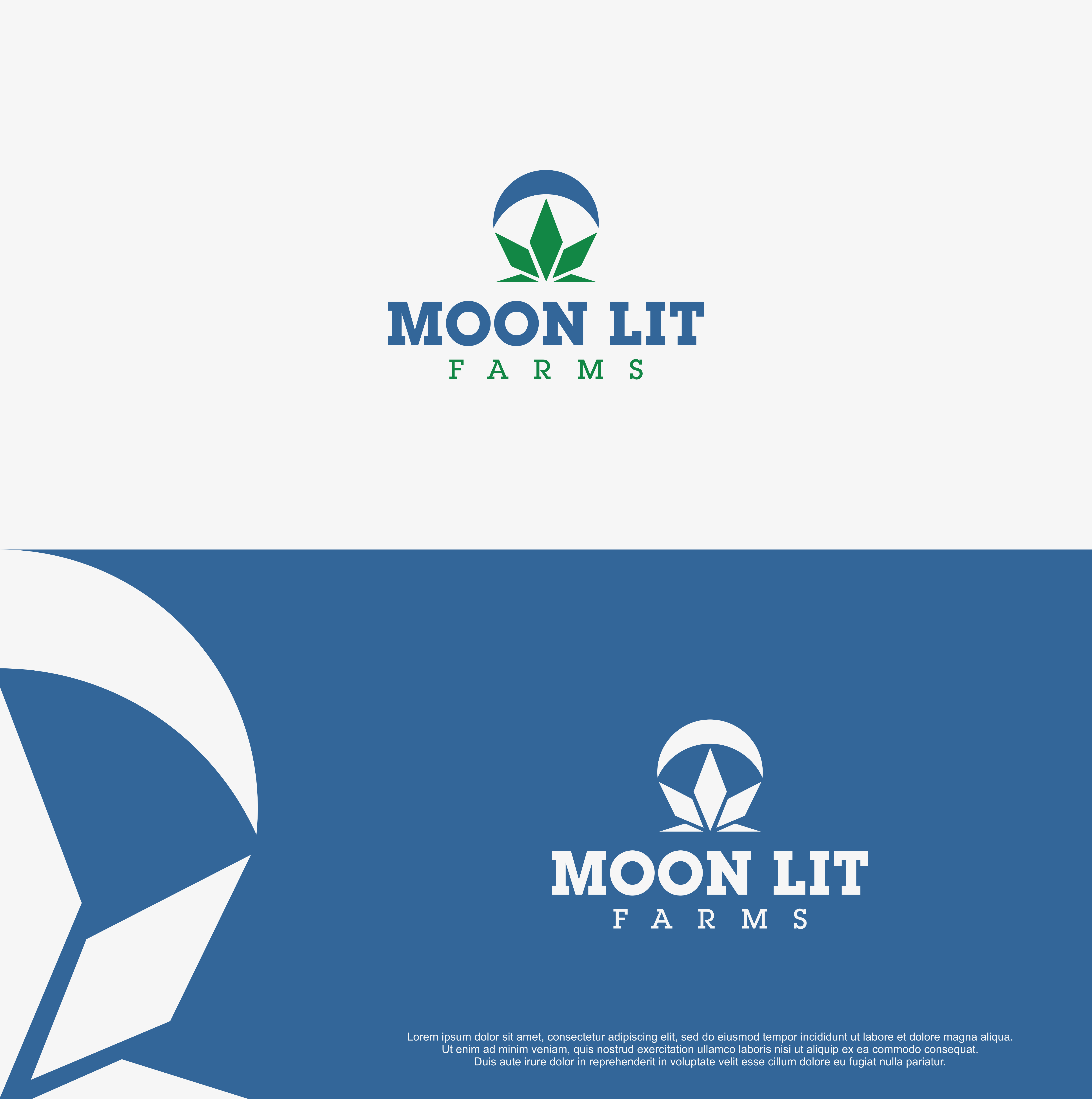 Design de Logo par R!CKY pour Moon Lit Farms  | Design #26571558