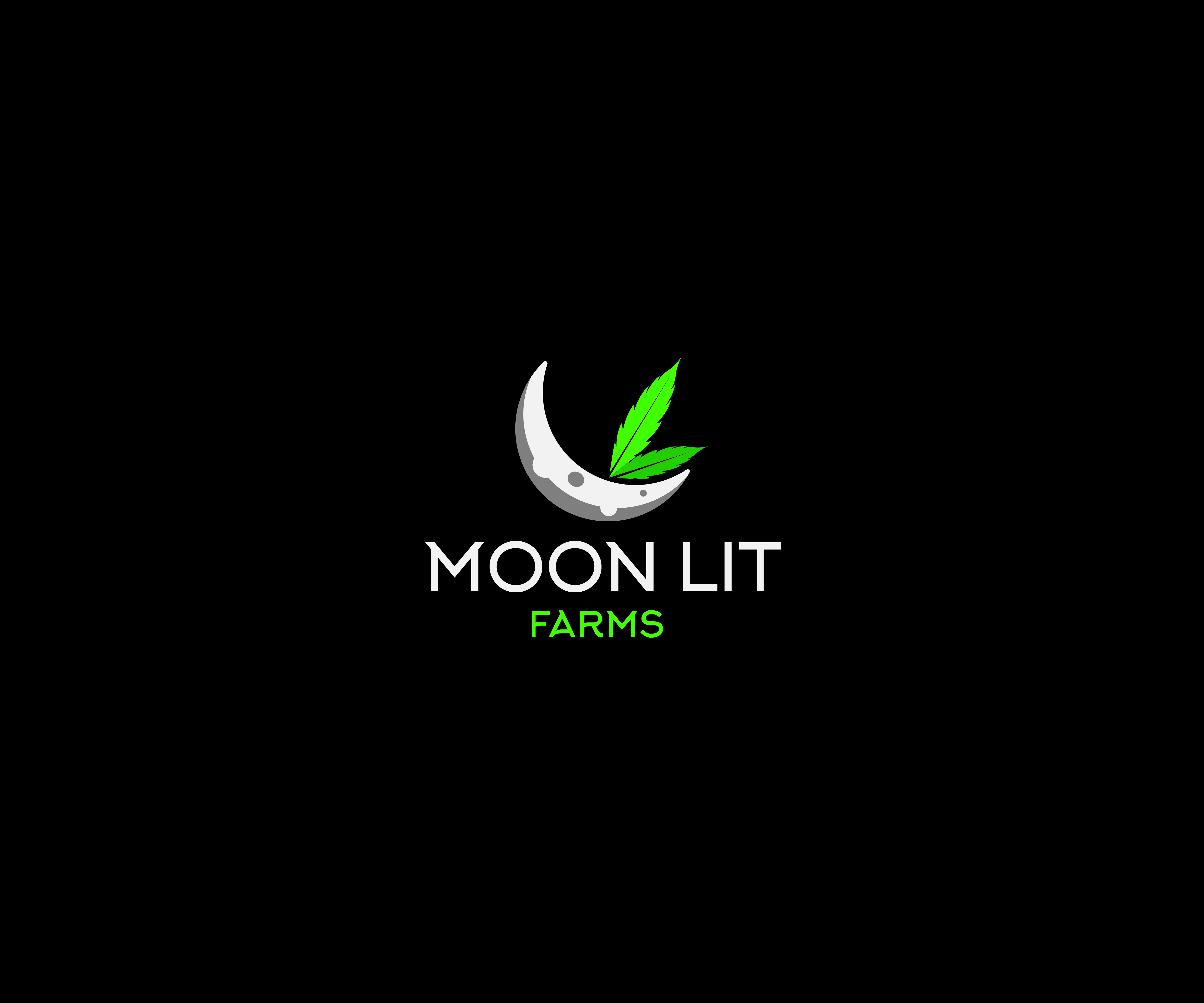 Logo Design by ecorokerz for Moon Lit Farms  | Design #26535304