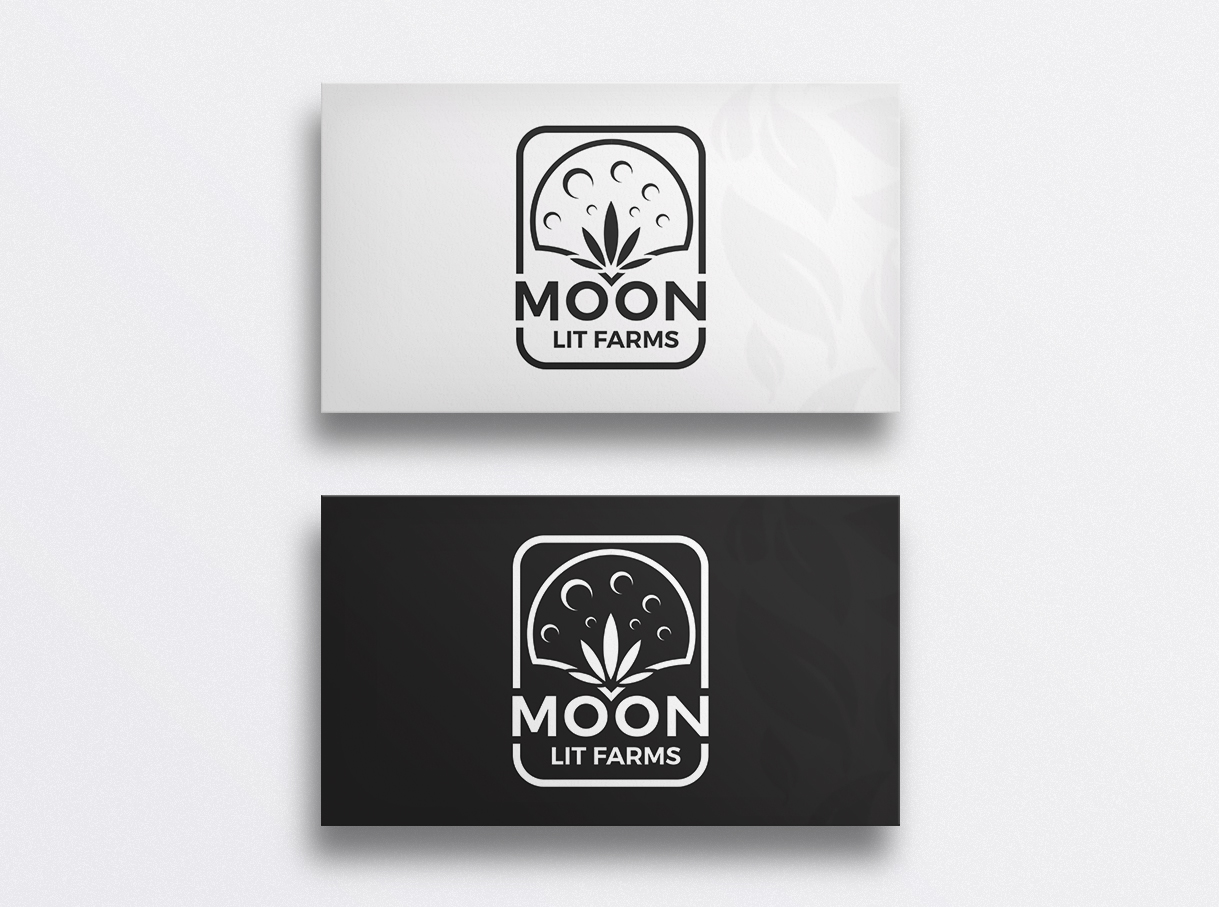 Logo Design by Djamdesign for Moon Lit Farms  | Design #26569266
