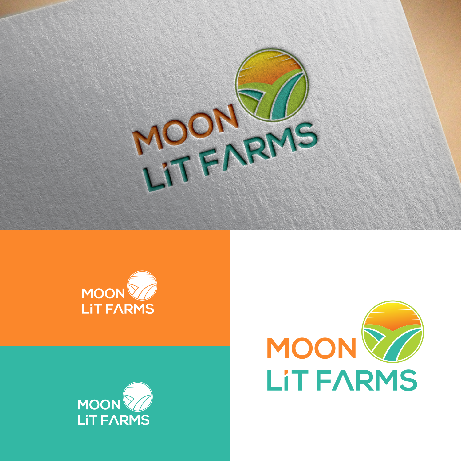 Design de Logo par anak mama pour Moon Lit Farms  | Design #26539310