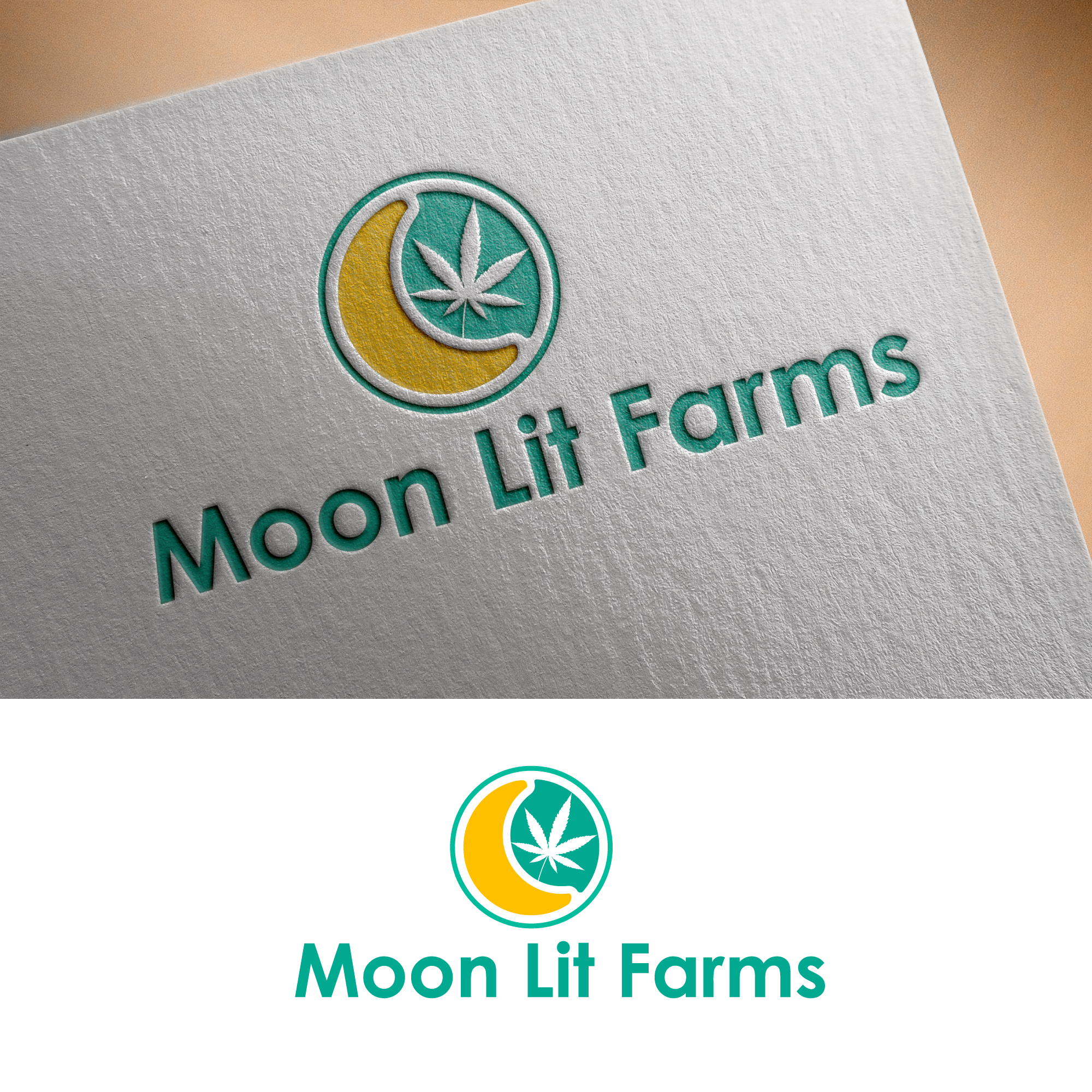 Design de Logo par UMBRA Designs pour Moon Lit Farms  | Design #26538738