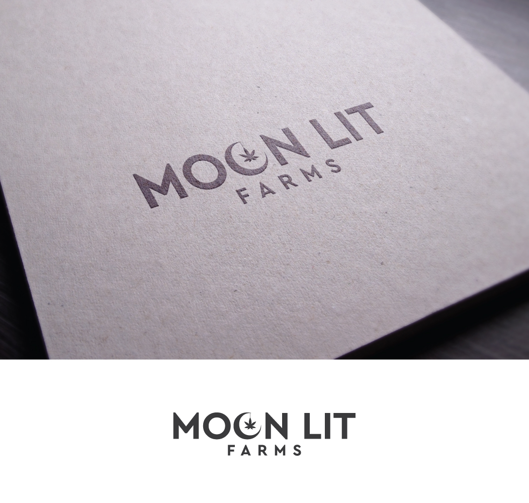 Logo Design by Dobar_logo for Moon Lit Farms  | Design #26549285