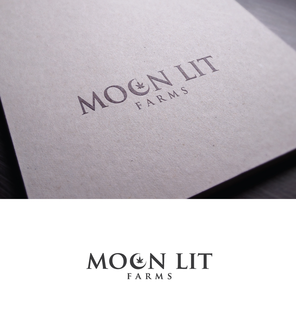 Logo Design by Dobar_logo for Moon Lit Farms  | Design #26564942