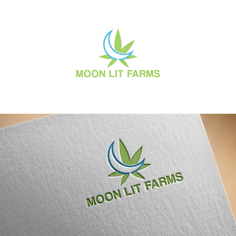 Design de Logo par Trident pour Moon Lit Farms  | Design #26552890