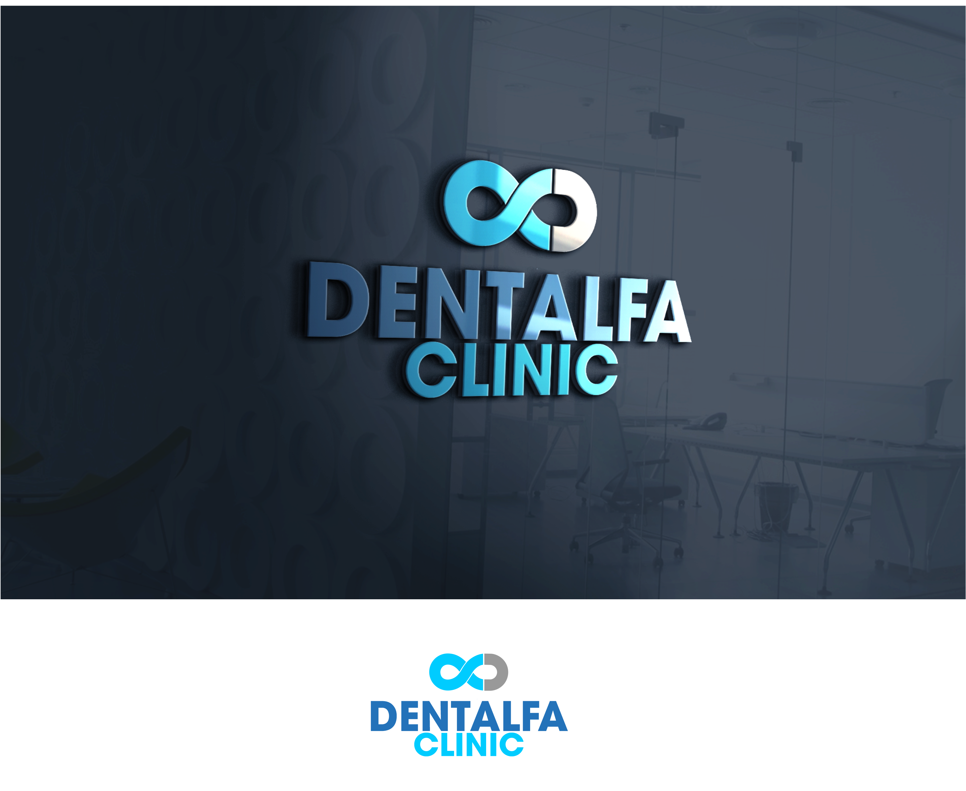 Logo Design by divergent for DENTALFA CLINIC | Design #26579366