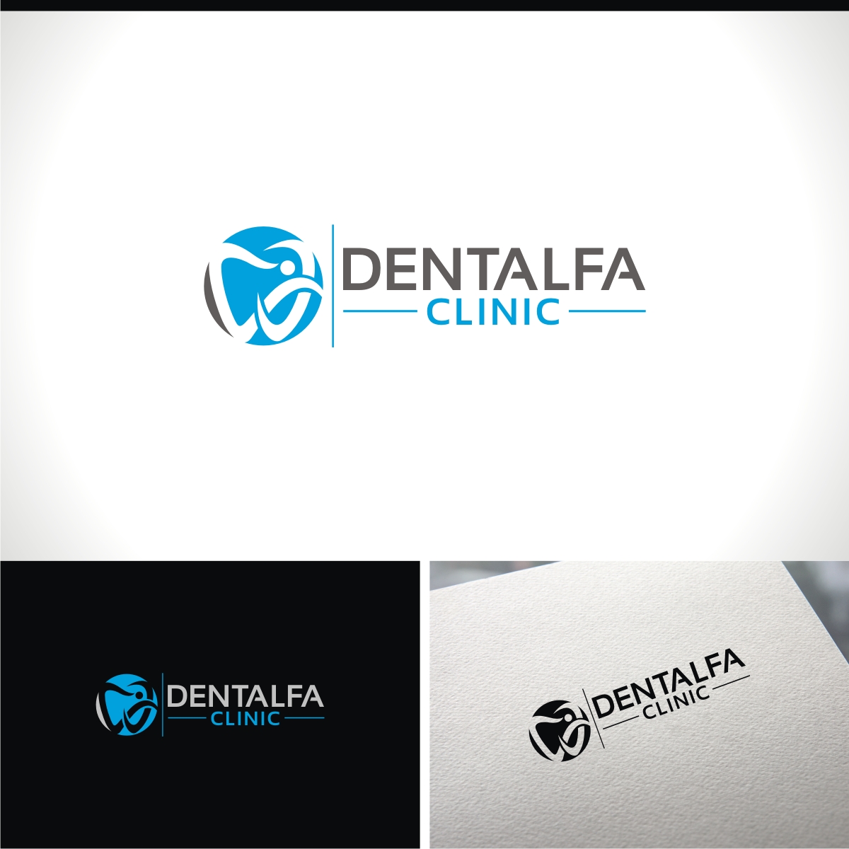 Logo Design by e-graphics for DENTALFA CLINIC | Design #26533618