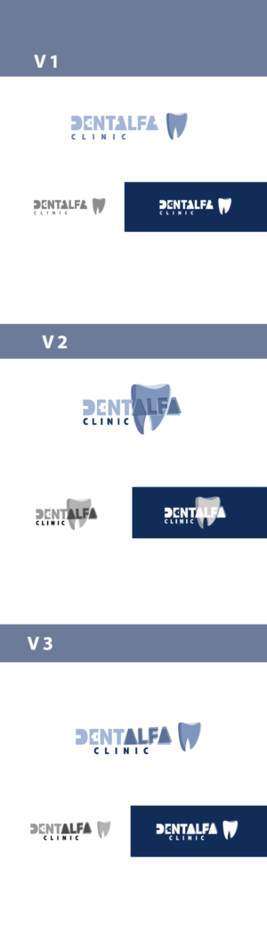 Logo Design by kjordan for DENTALFA CLINIC | Design #26567155