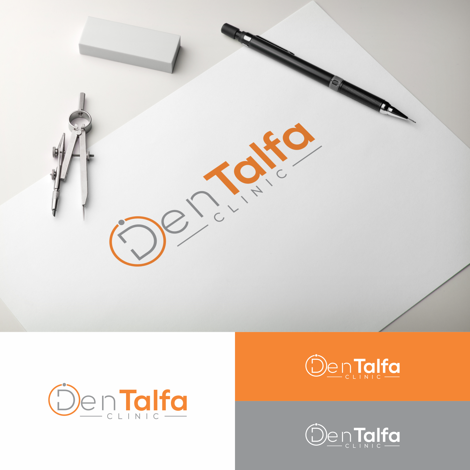 Logo Design by saher khan 2 for DENTALFA CLINIC | Design #26533364