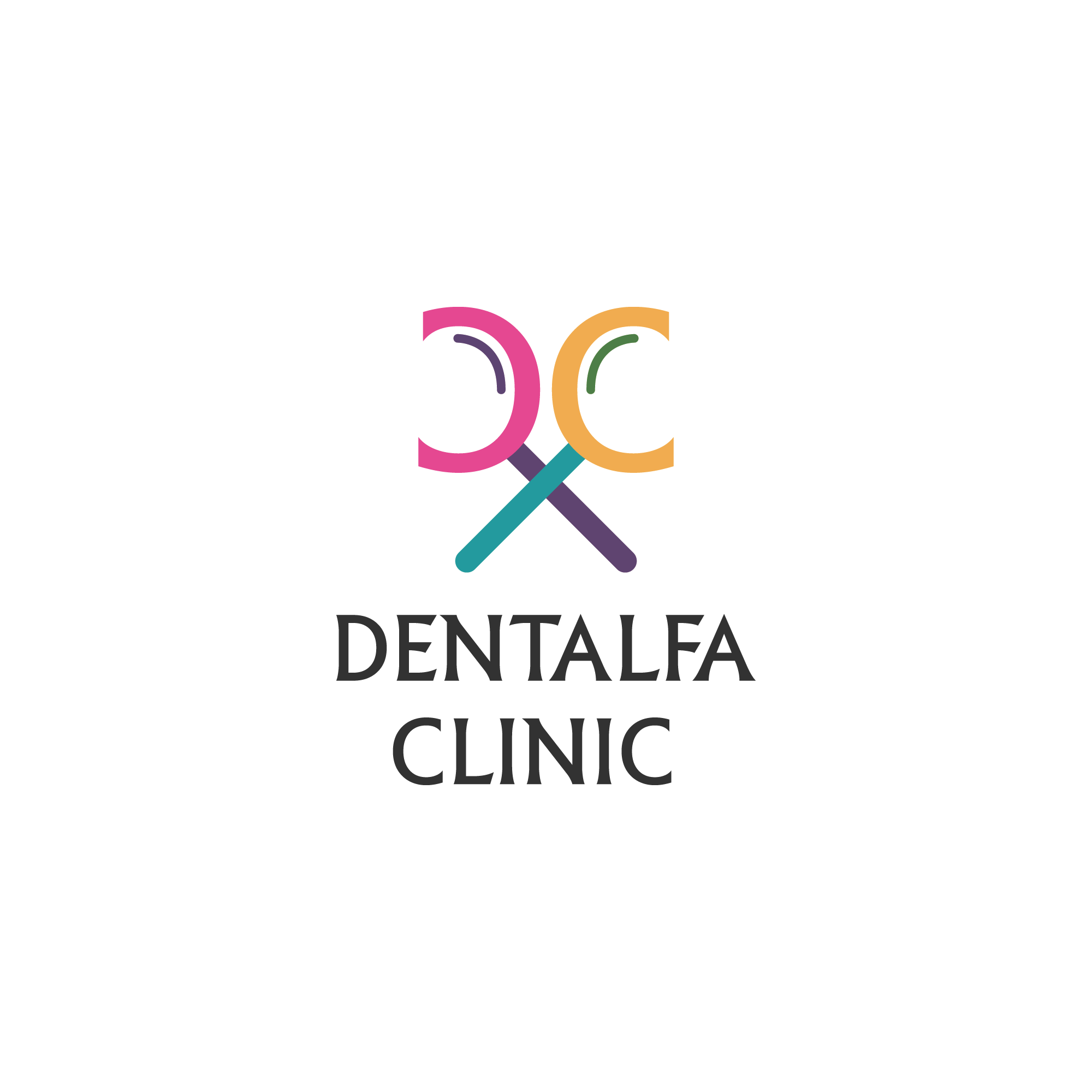 Logo Design by vidarshana 2 for DENTALFA CLINIC | Design #26534637