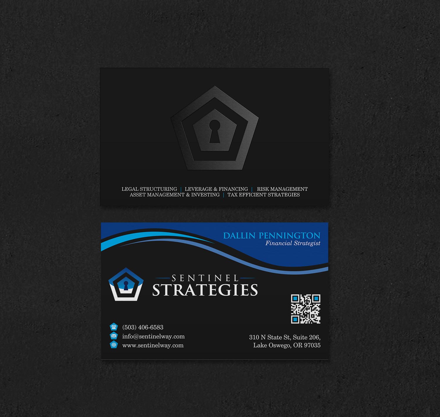 Design de Carte de Visite par INDIAN_Ashok pour Sentinel Way | Design #26537399