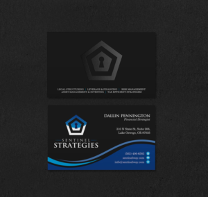 Business Card Design by INDIAN_Ashok for Sentinel Way | Design: #26537401