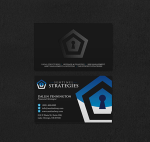 Business Card Design by INDIAN_Ashok for Sentinel Way | Design: #26537402