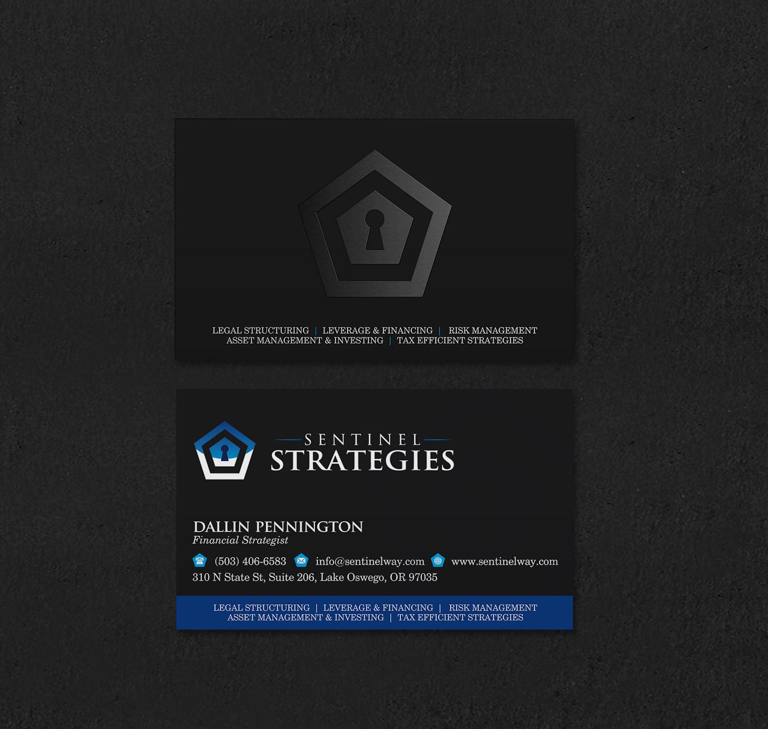 Design de Carte de Visite par INDIAN_Ashok pour Sentinel Way | Design #26537404