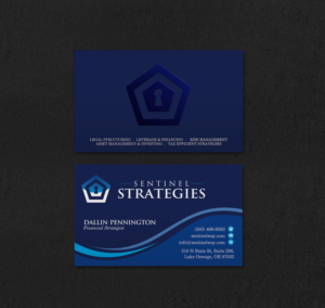 Business Card Design by INDIAN_Ashok for Sentinel Way | Design: #26537407