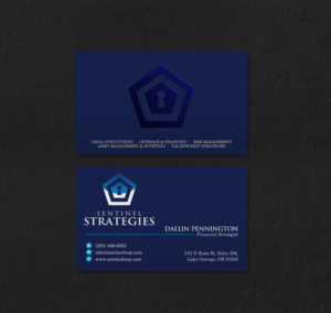 Business Card Design by INDIAN_Ashok for Sentinel Way | Design: #26537410