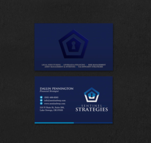 Business Card Design by INDIAN_Ashok for Sentinel Way | Design: #26537412