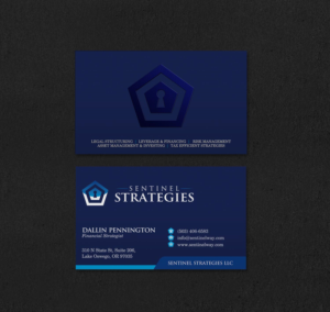 Business Card Design by INDIAN_Ashok for Sentinel Way | Design: #26537419