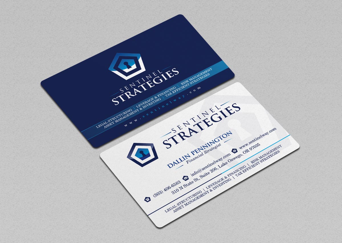 Business Card Design by INDIAN_Ashok for Sentinel Way | Design #26537430
