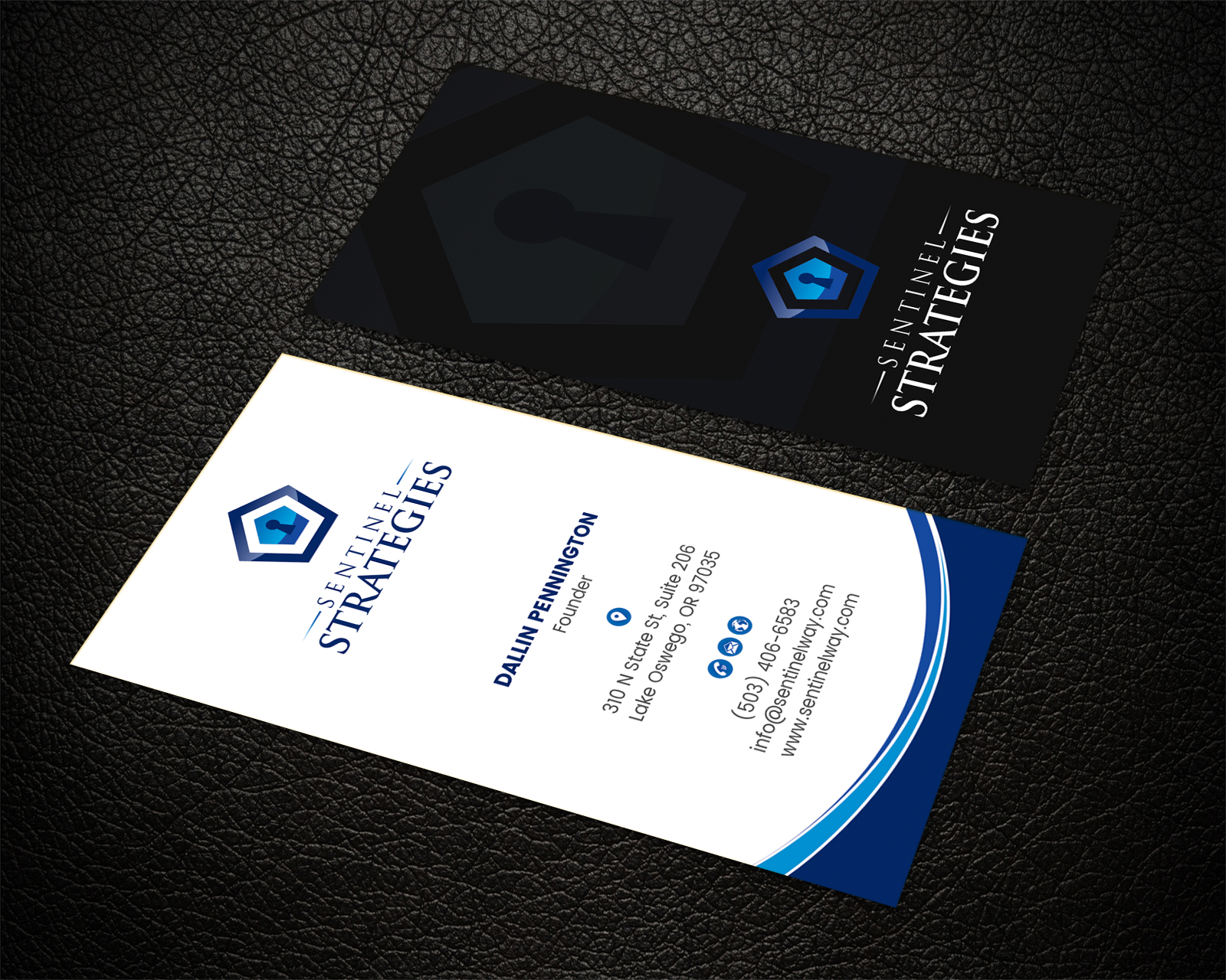 Diseño de Tarjeta de Presentación por Alaminenterprise para Sentinel Way | Diseño #26541885