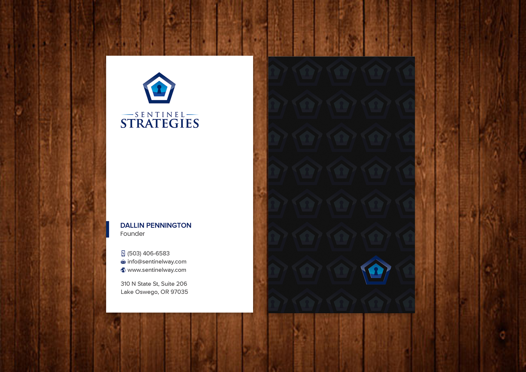 Visitenkarten-Design von Alaminenterprise für Sentinel Way | Design #26563136