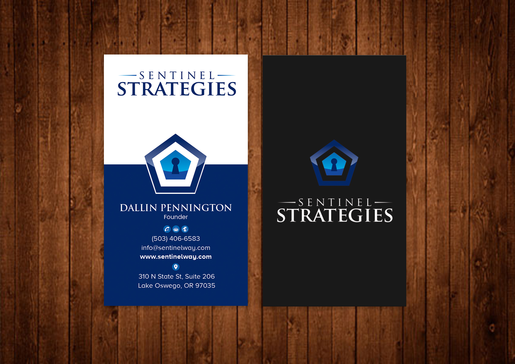 Business Card Design by Alaminenterprise for Sentinel Way | Design #26567246