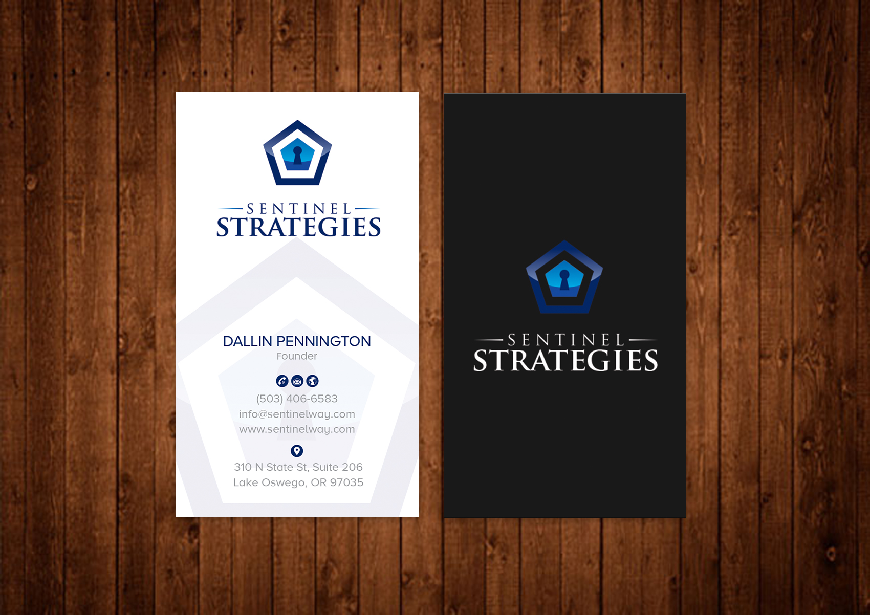 Visitenkarten-Design von Alaminenterprise für Sentinel Way | Design #26567457