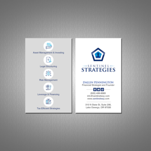 Visitenkarten-Design von Creations Box 2015 für Sentinel Way | Design: #26543456