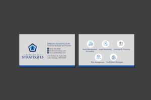 Visitenkarten-Design von Creations Box 2015 für Sentinel Way | Design: #26543458