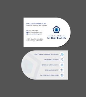 Visitenkarten-Design von Creations Box 2015 für Sentinel Way | Design: #26543463