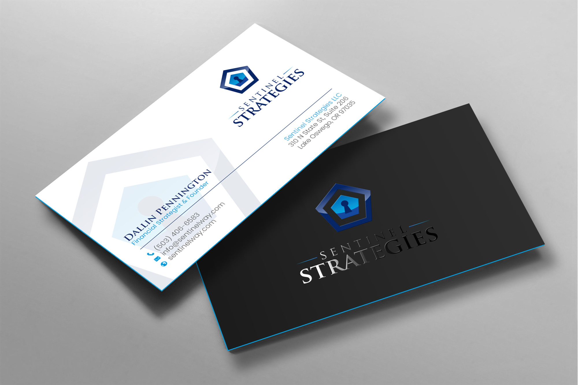 Business Card Design by chandrayaan.creative for Sentinel Way | Design #26544462
