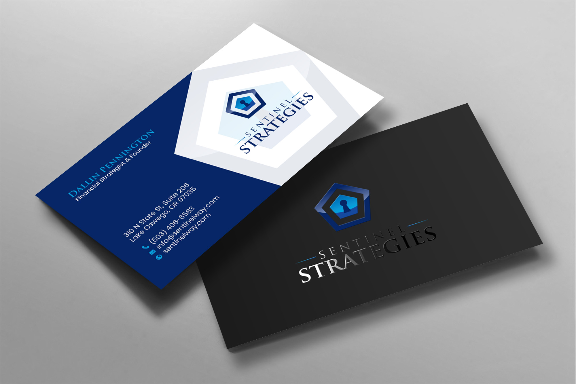 Business Card Design by chandrayaan.creative for Sentinel Way | Design #26544476