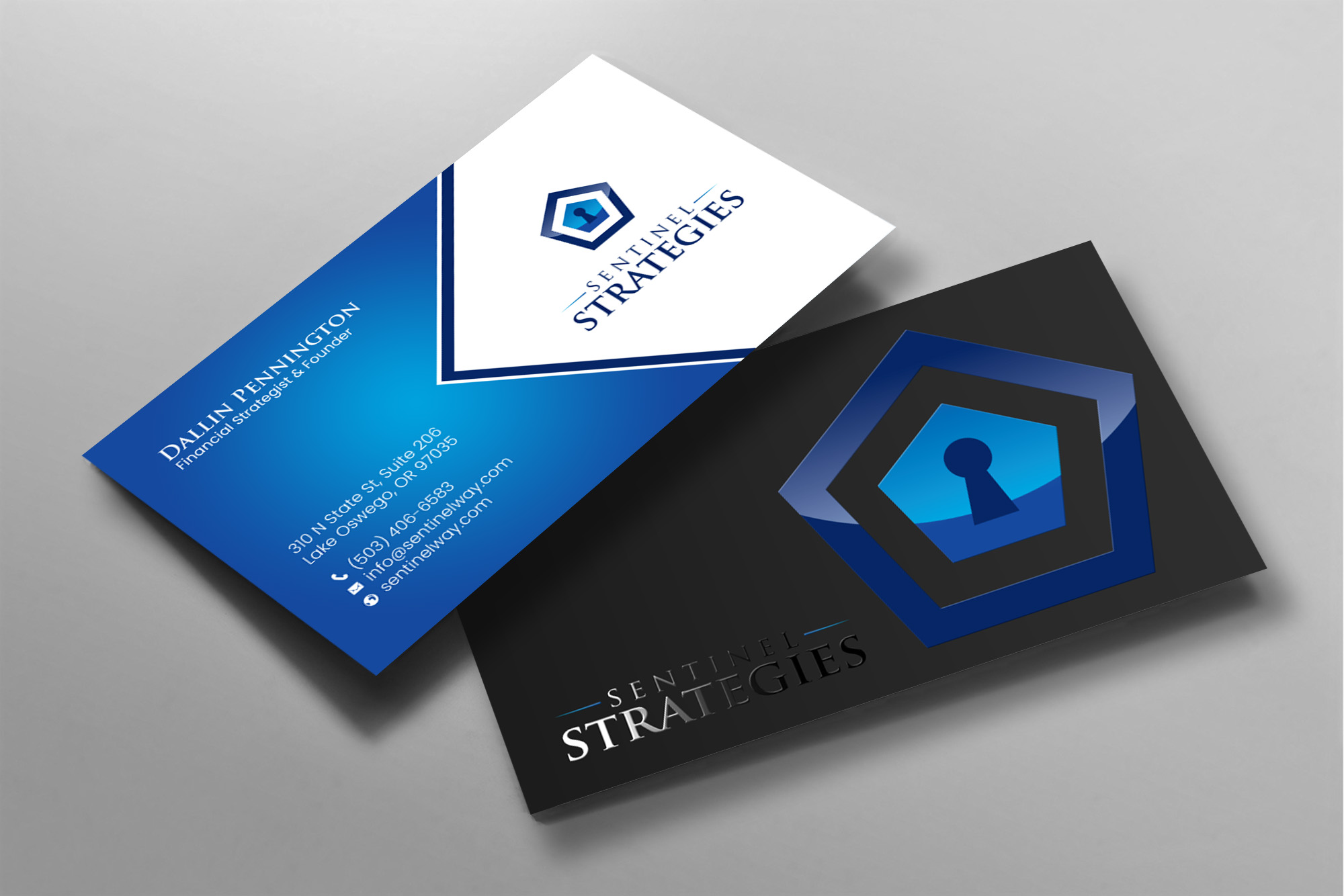 Business Card Design by chandrayaan.creative for Sentinel Way | Design #26544479
