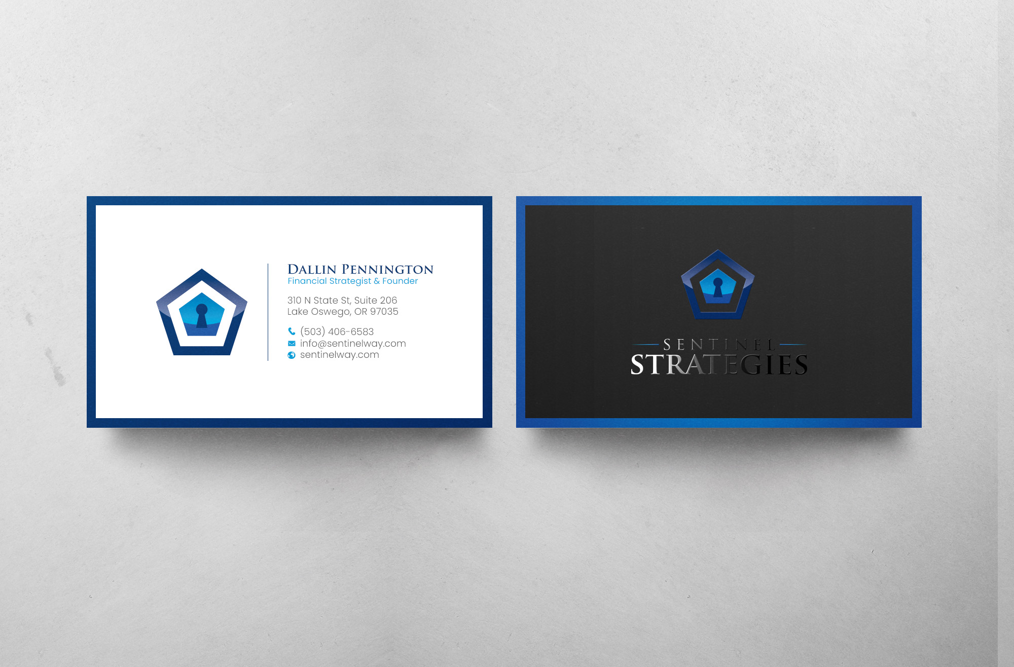 Visitenkarten-Design von chandrayaan.creative für Sentinel Way | Design #26544485