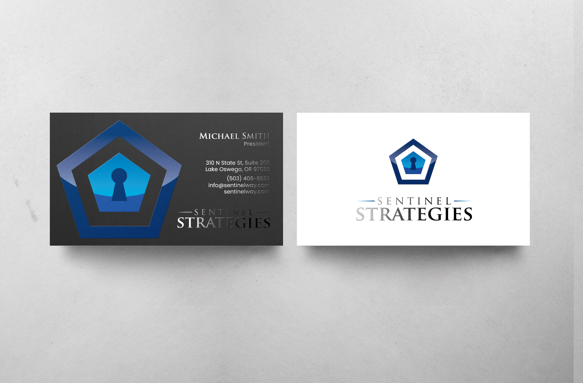 Visitenkarten-Design von chandrayaan.creative für Sentinel Way | Design #26563375